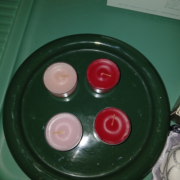 NEW PartyLite Candle Set with Holders 2 Dozen Tea Lite Candles Various Scents - Picture 9 of 9